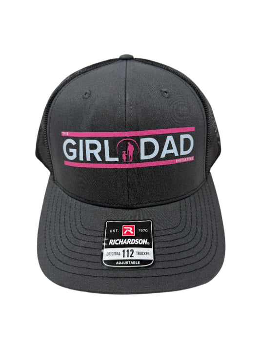 The Girl Dad Initiative ™ Richardson 112 Adjustable Black/Charcoal Hat